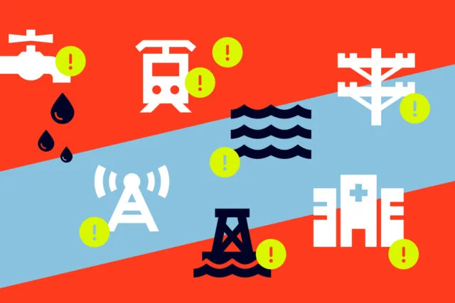 Critical Infrastucture icons