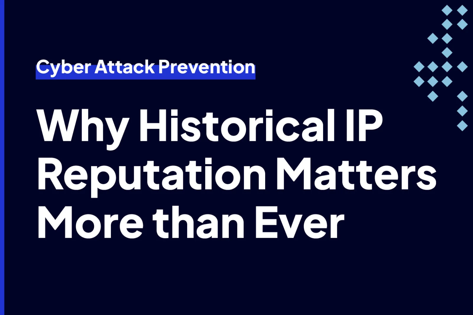 Why Historical IP Reputation Matters More than Ever for Cyber Attack Prevention