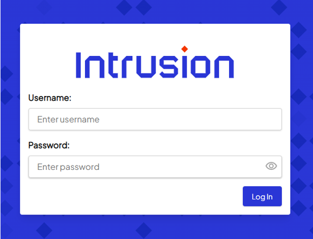 Intrusion Shield Login