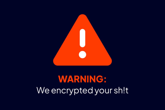 Warning: we encrypted your sh!t